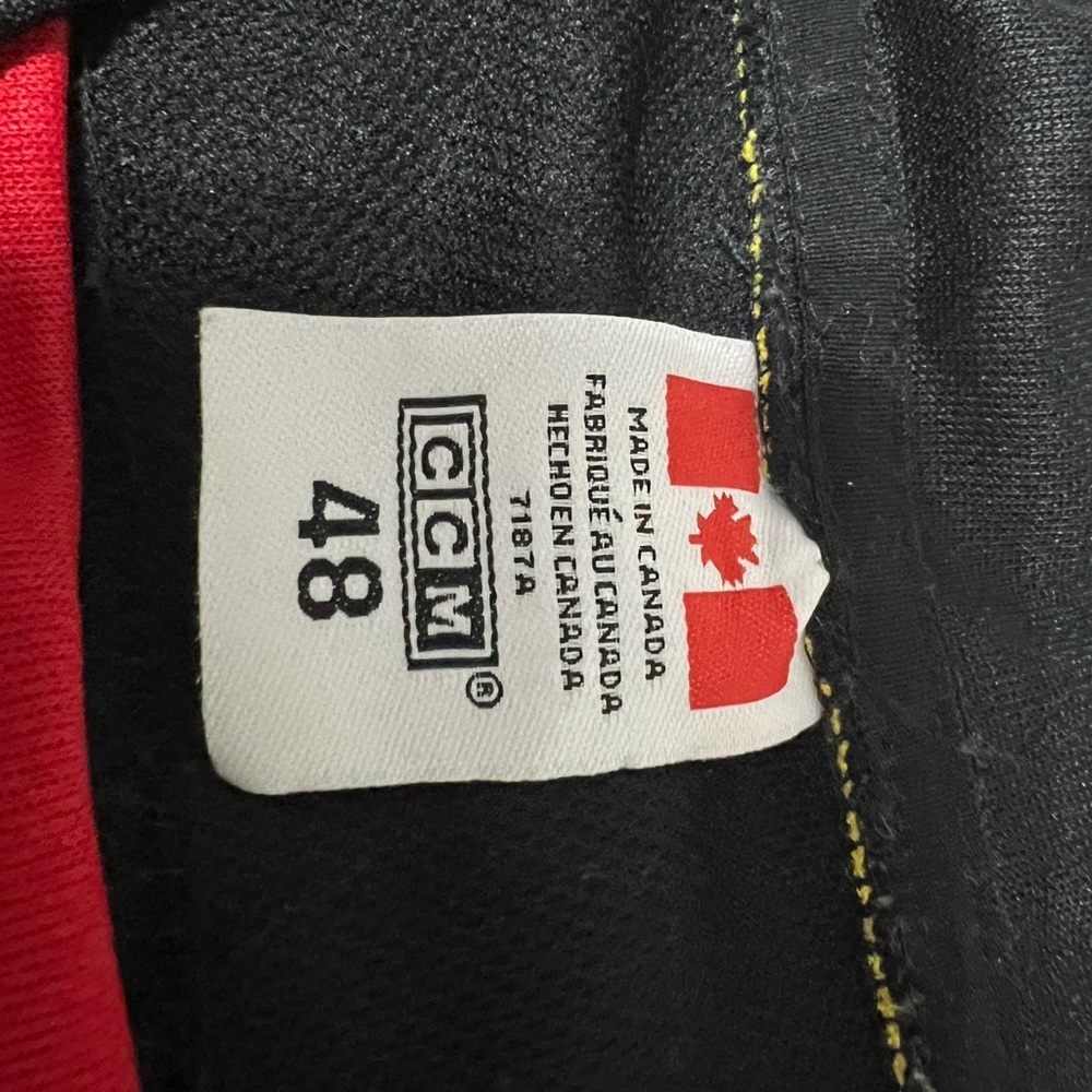 CCM Black Jersey with Red and Yellow Graphic - Picture 2 of 6
